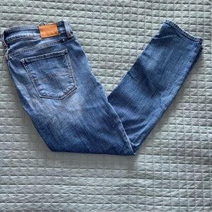 Lucky Brand Womens Jeans Sz 6, 31X27 Lolita Capri Mid Rise Stretch Med Wash